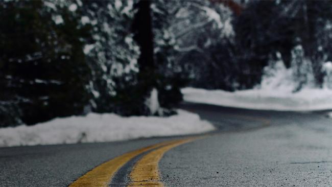 Winter road conditions